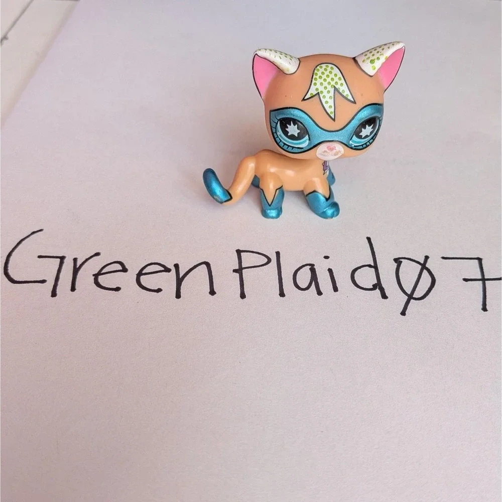 Littlest Pet Shop LPS 2009 SDCC Comic Con Exclusive Superhero Cat POW!